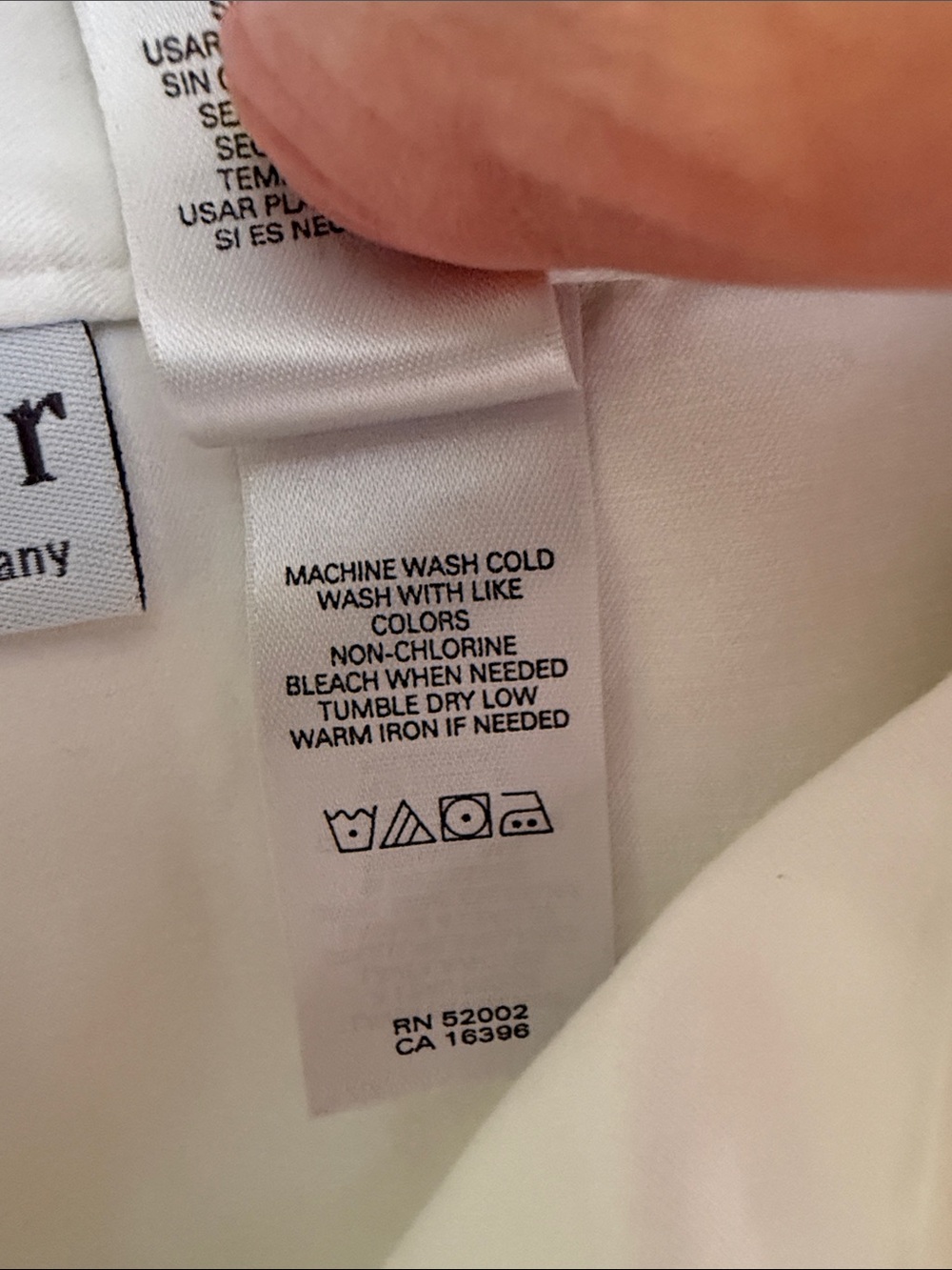 Liz Claiborne Villager White Stretch Pants - Picture 6 of 6